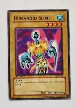 Humanoid Slime LON-003 Labyrinth of Nightmare 1st Edition Yu-Gi-Oh! NM #2 - Image 1