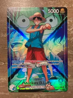 Monkey.D.Luffy (022) (Alternate Art) OP16-022 The Time of Battle Foil NM - Image 1