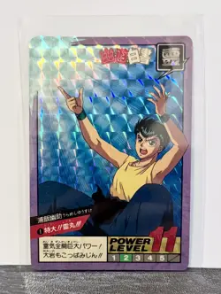 Yu Yu Hakusho Carddass Super Battle series 1 Prism Card Set Bandai Japan 1993 - Image 2