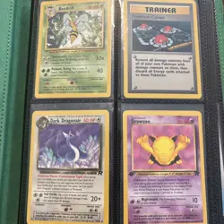 Pokemon TCG Card Collection With Binder! 160 Cute Cards With Vintage Grade Ready - Image 1