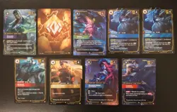 Riftbound 9 Card (Alternate Art) lot! - Image 1