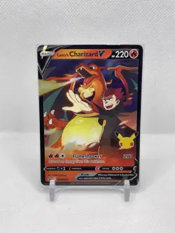 Lance's Charizard V SWSH133 Promo Card Pokemon TCG Celebrations NM/M - Image 1