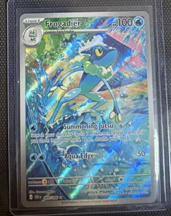 Pokemon Card - Frogadier 089/086 Me04: Chaos Rising Holo - Image 1