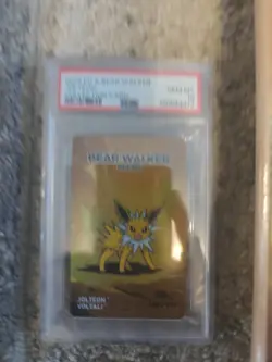 Pokemon centre X Bear Walker Jolteon Deck With PSA10 Collection card - Image 2