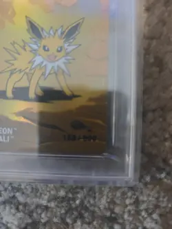 Pokemon centre X Bear Walker Jolteon Deck With PSA10 Collection card - Image 3