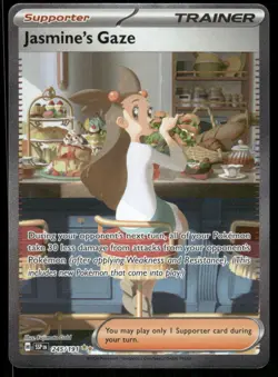 Pokemon Cards Jasmine's Gaze 245/191 Surging Sparks Special Illustration Rare NM - Image 1