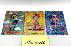 ONE PIECE Card Game Nami R Boa Hancock SP OP01-016 OP07-051 OP08-106 3 Set OP - Image 1