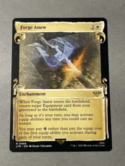 Forge Anew (Showcase Scrolls) Universes Beyond: the Lord of the Rings: Tales of - Image 1