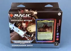 MTG The Ruinous Powers Commander Deck NM Never Played Sleeved Ultra Pro Box 40k - Image 2