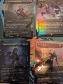 MTG - Secret Lair - Final Fantasy - Grimoire Rainbow Foil - Image 2