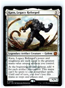 Karn, Legacy Reforged 49 March of the Machine: The Aftermath MTG NM - Image 1