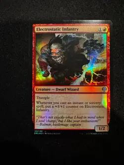 Electrostatic Infantry Dominaria United Foil - Image 1