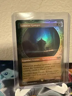 MTG Samwise Gamgee The Lord of the Rings: Tales of Middle-earth 0327 Foil NM - Image 1