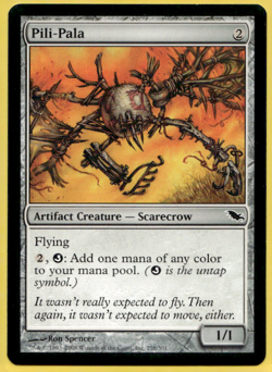 PILI-PALA SHADOWMOOR SHM COMMON ARTIFACT SCARECROW MTG 258 - Image 2
