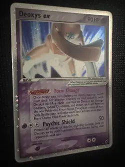 Pokemon TCG Deoxys ex (Defense Forme) Ultra Rare Reverse Holo Deoxys 99/107 - Image 1