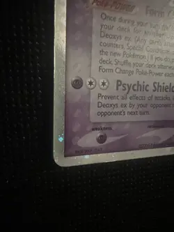 Pokemon TCG Deoxys ex (Defense Forme) Ultra Rare Reverse Holo Deoxys 99/107 - Image 3