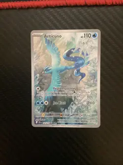 Pokemon TCG Articuno 161/159 Sv09: Journey Together Holo NM JL - Image 1