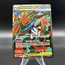 Pokemon TCG Mega Floette EX Secret Rare Chaos Rising Holo 101/086 Full Art 🔥 - Image 4
