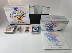 Pokemon Prismatic Evolutions ETB Elite Trainer Box Contents W/ Sleeves No Packs - Image 1