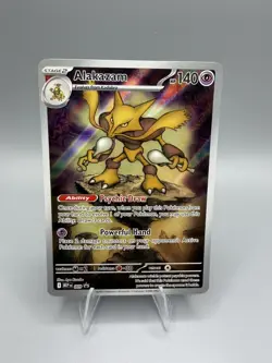 The Pokemon Company Pokemon TCG Alakazam 009 140 HP Me: Mega Evo Promo Holo - Image 1