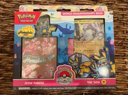 2024 Pokemon World Championships The ‘Don Deck (Jesse Parker Gold Signature) New - Image 1