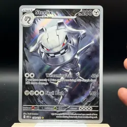 Pokemon TCG Steelix Illustration Rare ME01: Mega Evolution 150/132 2025 Metal - Image 1