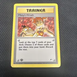Pokemon 2000 Gym Heroes First Edition: Misty's Wrath (114/132) LP - Image 2