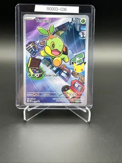 Pokemon Turtwig 040 - First Partners Promo Full Art Holo Near Mint B0003-036 - Image 1