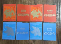 Pokemon XY Evolutions Charizard Blastoise ETB 2 GUIDE BOOKS/ (4)ea. Dividers - Image 1