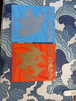 Pokemon XY Evolutions Charizard Blastoise ETB 2 GUIDE BOOKS/ (4)ea. Dividers - Image 3