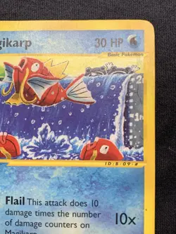 Pokemon TCG Magikarp 118/165 Expedition Common LP - Image 3