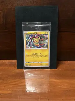 Pokemon Mischievous Pichu PROMO 214/S-P Graniph Hajime Syacho SEALED - Image 3