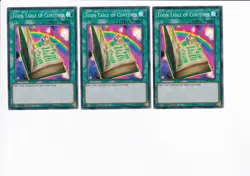 3x Toon Table of Contents - (DASA-EN043 - 1st Ed - Super Rare) - NM - Yugioh - Image 1