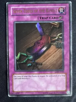 Yugioh! Seven Tools of the Bandit Metal Raiders MRD-E129 Unlimited Edition - Image 2