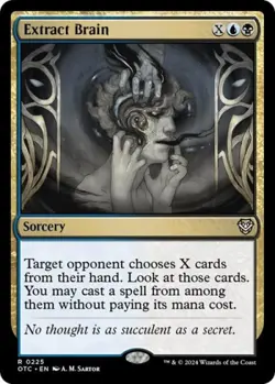 Extract Brain - Near Mint MTG Commander: Outlaws of Thunder Junction - Image 1
