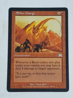 MTG AEther Charge (Onslaught/Red/U) - BGM - Image 1