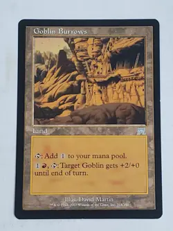 MTG Goblin Burrows (Onslaught/Land/U) - BGM - Image 1