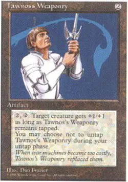 FBB Korean Tawnos's Weaponry ~ Near Mint 4th Edition Fourth Foreign Black Border - Image 1