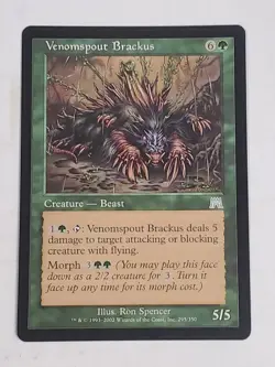 MTG Venomspout Brackus (Onslaught/Green/U) - BGM - Image 1