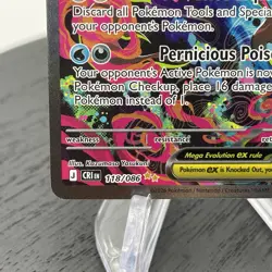 Mega Dragalge EX 118/86 Special Illustration Rare Chaos Rising Pokemon Tcg NM/M - Image 3