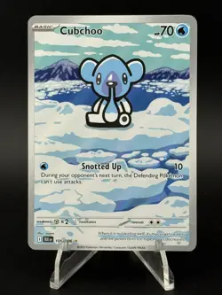 Cubchoo - Holo 109/086 NM SV: Black Bolt Pokemon Card - Image 1