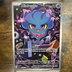 Misdreavus 233/217 Me: Ascended Heroes Illustration Rare Holo NM Pokemon TCG - Image 1