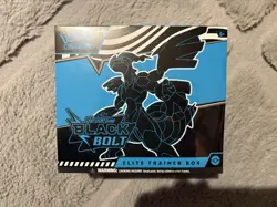 Pokemon TCG Scarlet & Violet Black Bolt Elite Trainer Box ETB New Sealed - Image 1