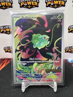Pokemon TCG Bulbasaur 133/132 Promo Mega Evolution Stamp Sealed English NM - Image 1