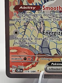 Cinccino ex 119/086 Mega Evolutions - Chaos Rising Pokemon TCG - Image 3