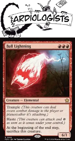 Ball Lightning 0618 | Magic the Gathering MTG | Foundations | Rare | NM - Image 1