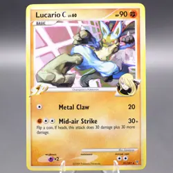 Lucario C 31 Rare Supreme Victors Pokemon TCG LP - Image 1