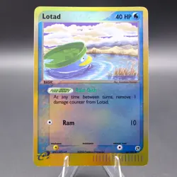 Lotad - 66/100 Common Reverse Holo Sandstorm Pokemon TCG LP - Image 1