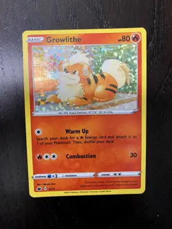 Growlithe 004/015 Holo Promo McDonald's Promos 2022 Pokemon Near Mint - Image 1