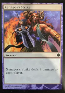 MTG NYX DEFEAT A GOD Xenagos's Strike English Magic The Gathering - Image 1